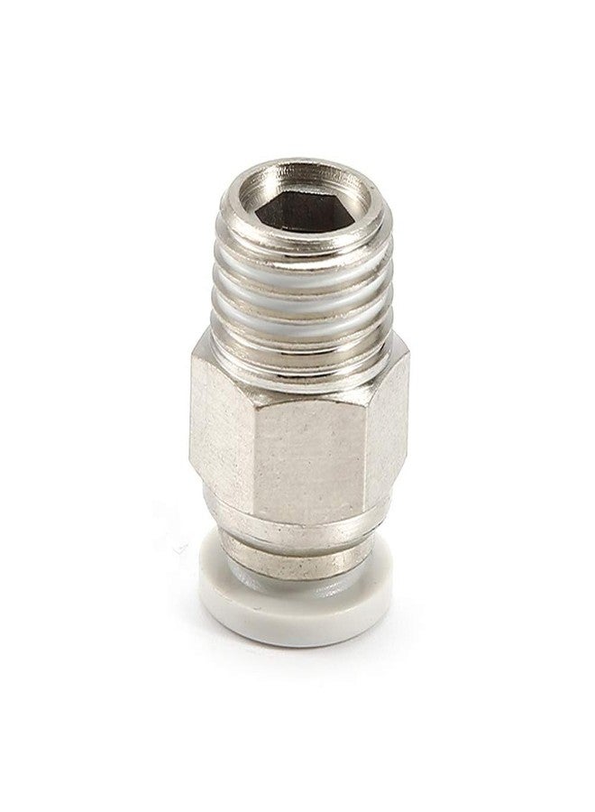HOSEMART وصلات هوائية من نوع الدفع من نوع HOSEMART، أنبوب 8 مم، وصلة ذكر 1/4 بوصة BSP (عبوة من قطعتين) - Image 2